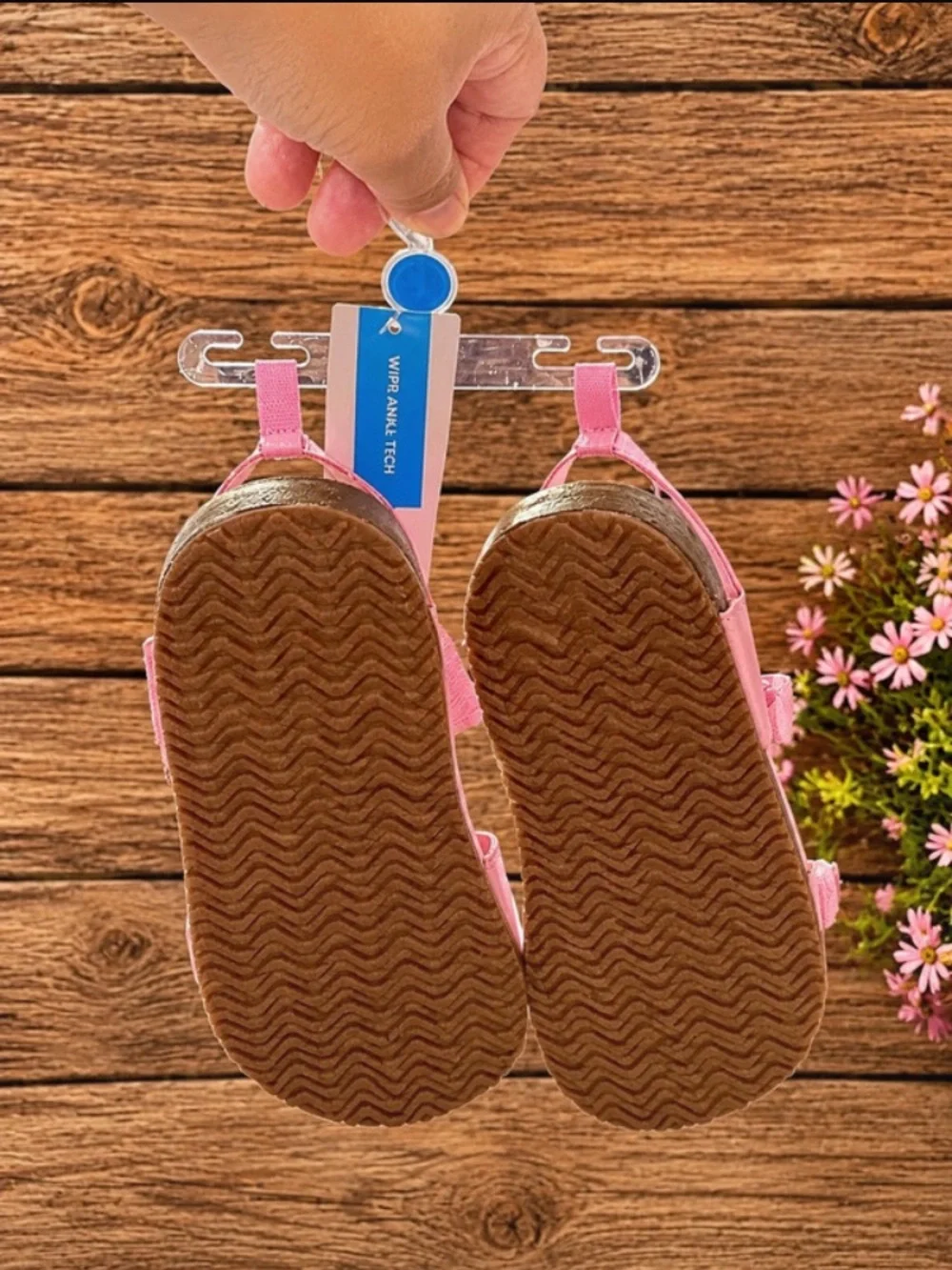 Carter's Pink Double-Buckle Slingback Sandals for Kids